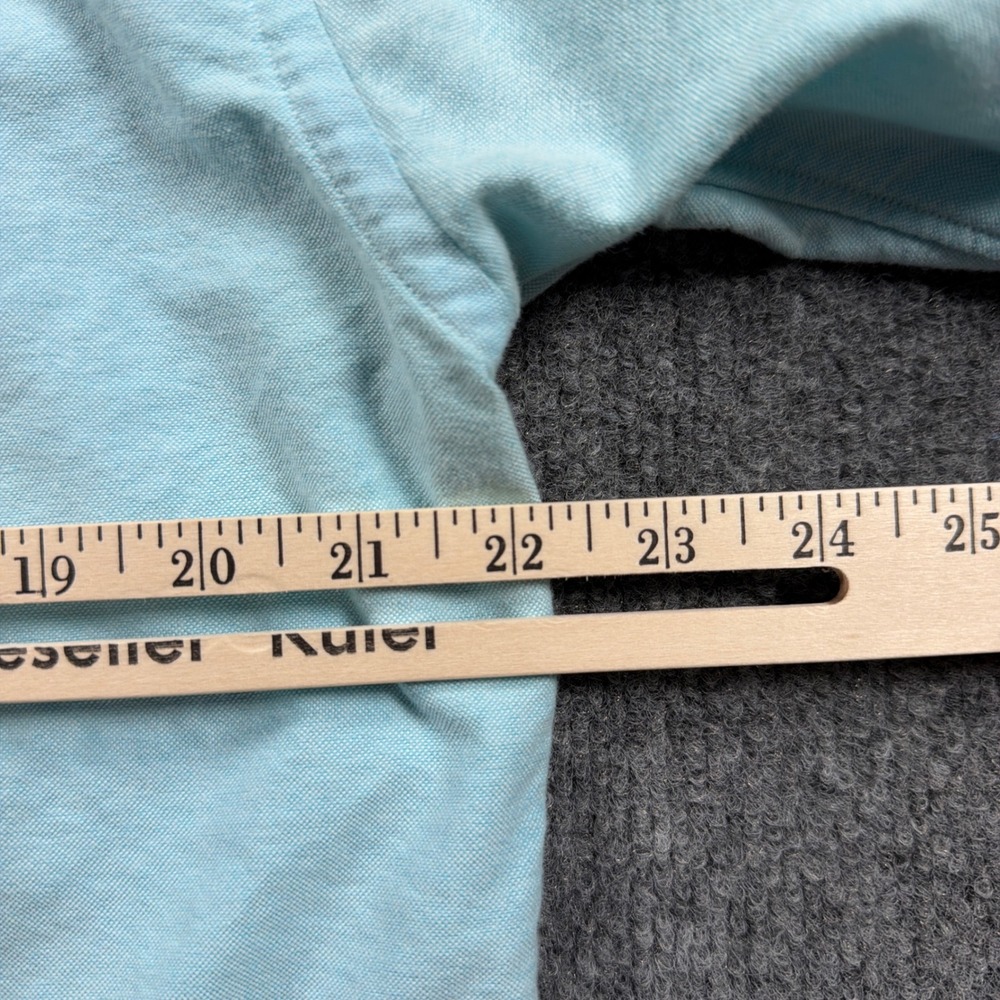 Ralph Lauren Oxford Shirt Womens 16 Light Blue Classic Button Down Long Sleeve - Picture 11 of 14